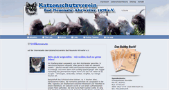 Desktop Screenshot of katzenschutz-aw.de