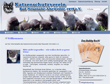 Tablet Screenshot of katzenschutz-aw.de